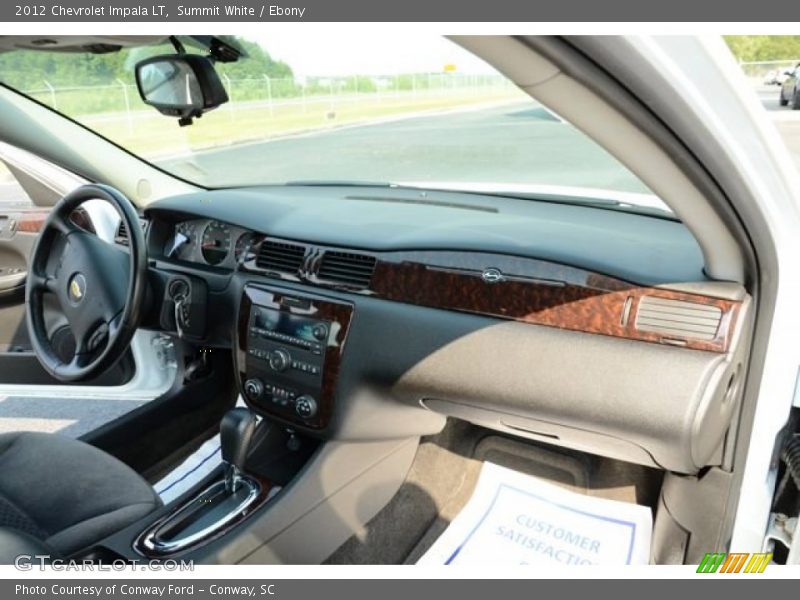 Summit White / Ebony 2012 Chevrolet Impala LT