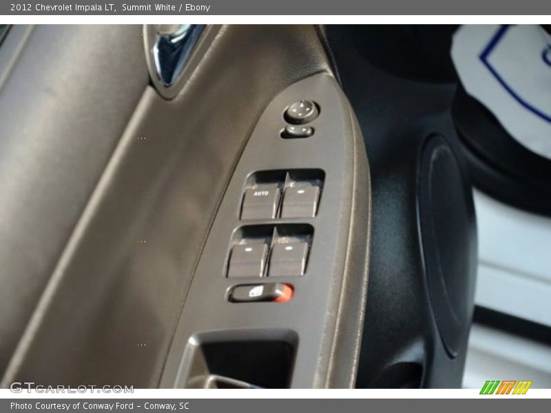 Summit White / Ebony 2012 Chevrolet Impala LT