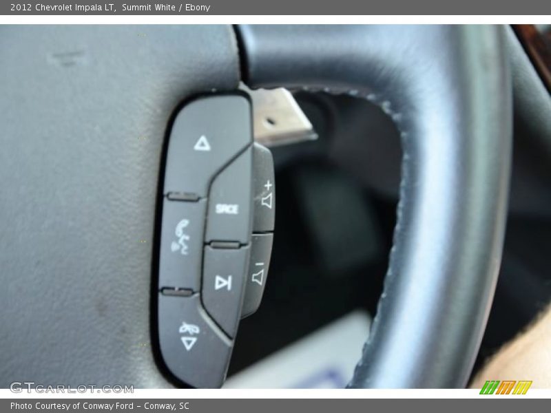 Summit White / Ebony 2012 Chevrolet Impala LT