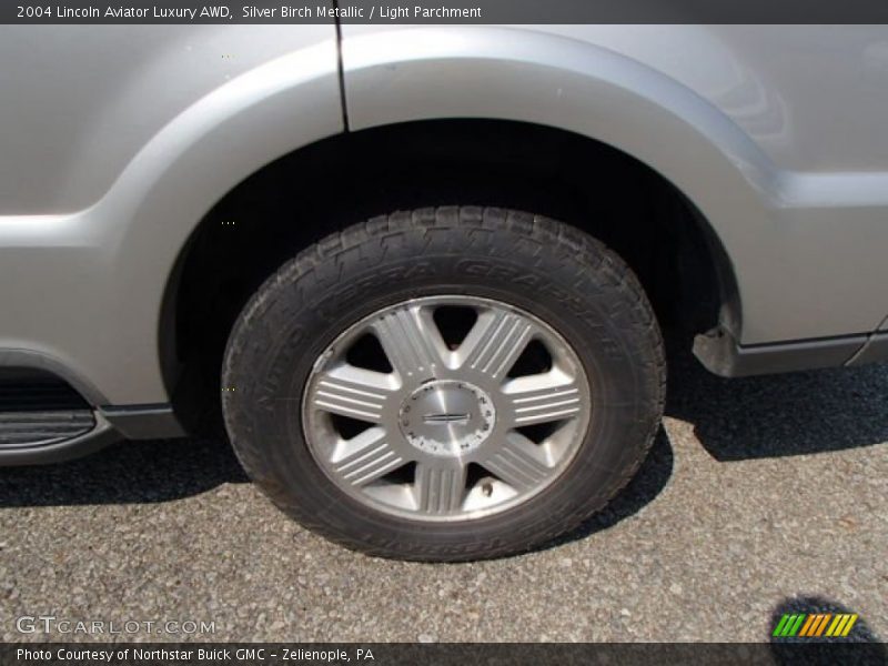 Silver Birch Metallic / Light Parchment 2004 Lincoln Aviator Luxury AWD