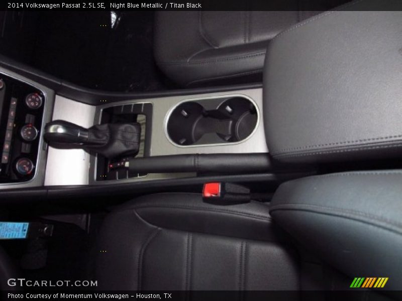 Night Blue Metallic / Titan Black 2014 Volkswagen Passat 2.5L SE
