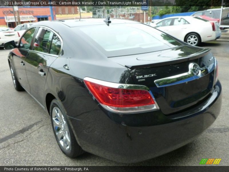 Carbon Black Metallic / Dark Titanium/Light Titanium 2011 Buick LaCrosse CXL AWD