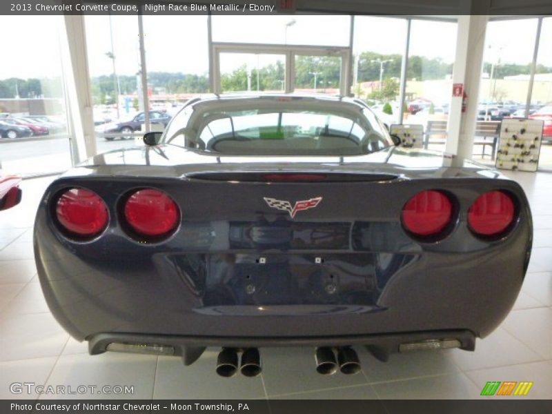Night Race Blue Metallic / Ebony 2013 Chevrolet Corvette Coupe