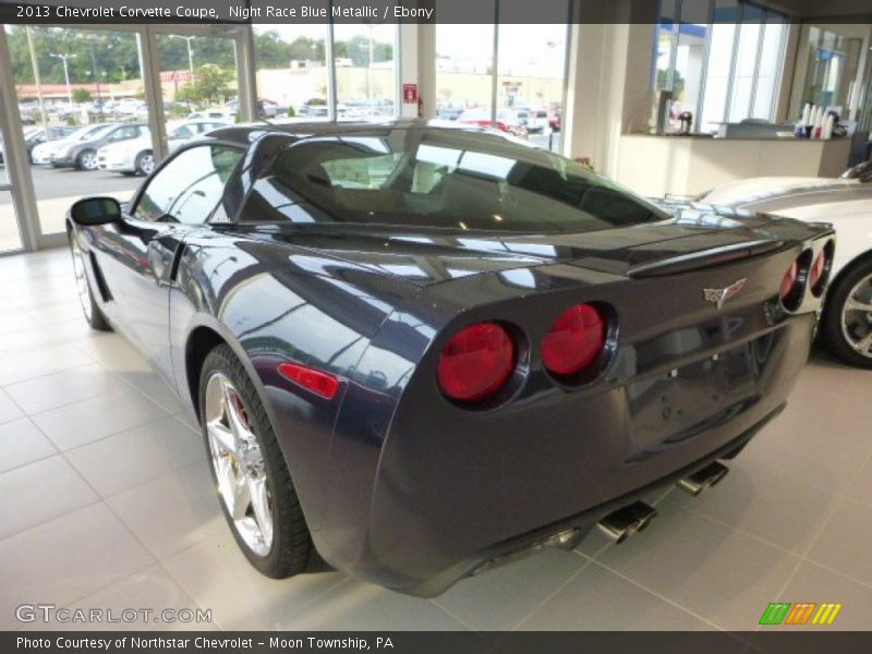 Night Race Blue Metallic / Ebony 2013 Chevrolet Corvette Coupe