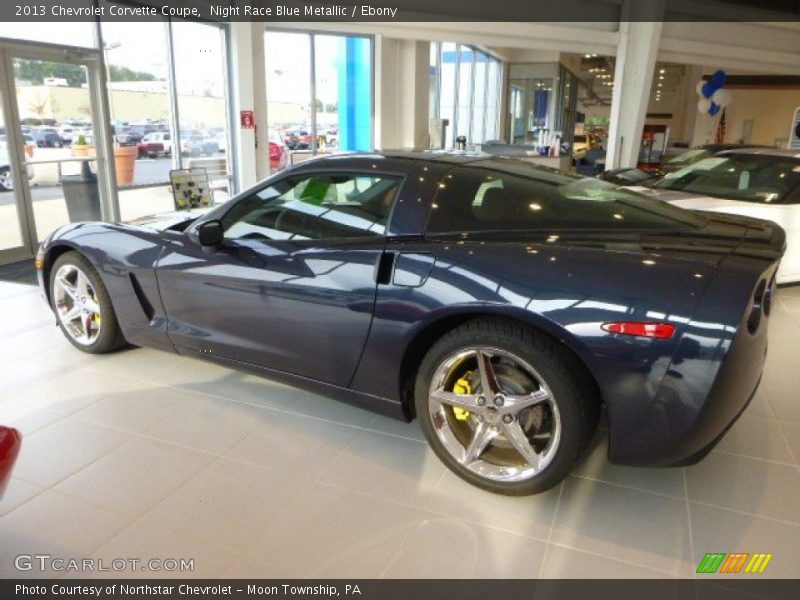 Night Race Blue Metallic / Ebony 2013 Chevrolet Corvette Coupe