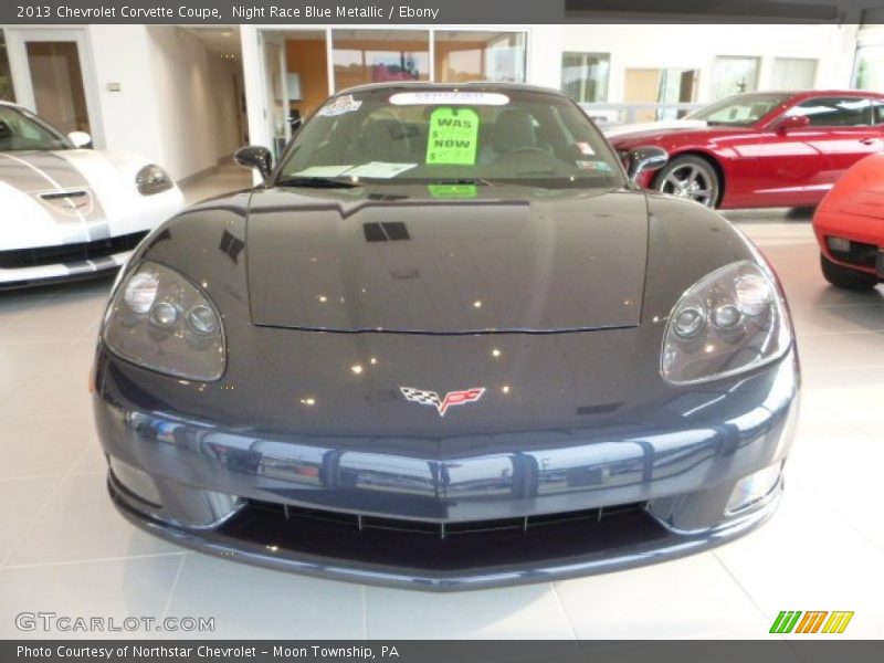 Night Race Blue Metallic / Ebony 2013 Chevrolet Corvette Coupe