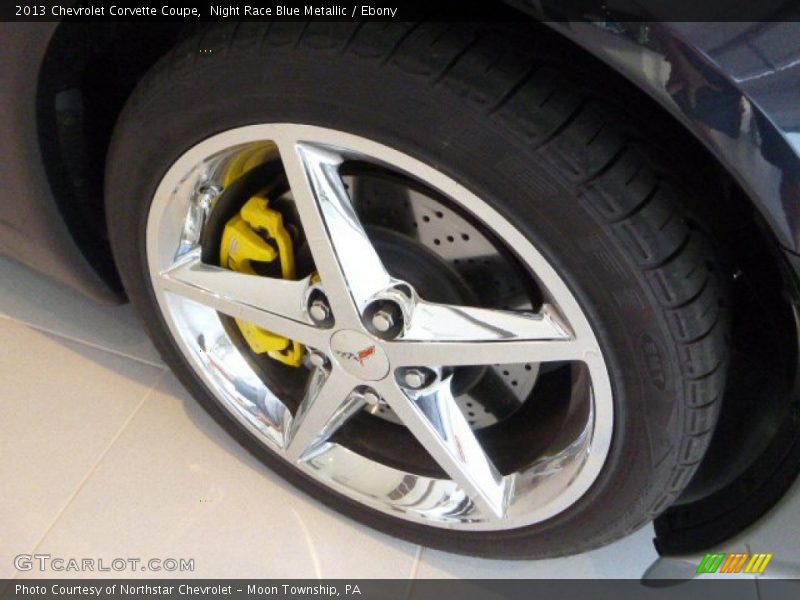 Night Race Blue Metallic / Ebony 2013 Chevrolet Corvette Coupe