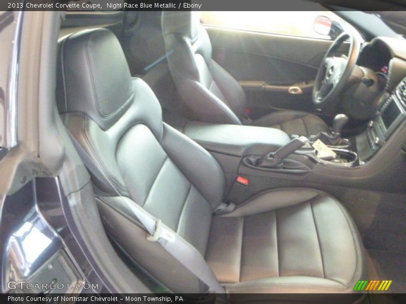 Night Race Blue Metallic / Ebony 2013 Chevrolet Corvette Coupe