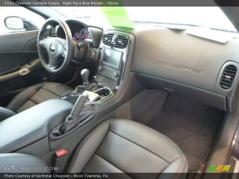 Night Race Blue Metallic / Ebony 2013 Chevrolet Corvette Coupe