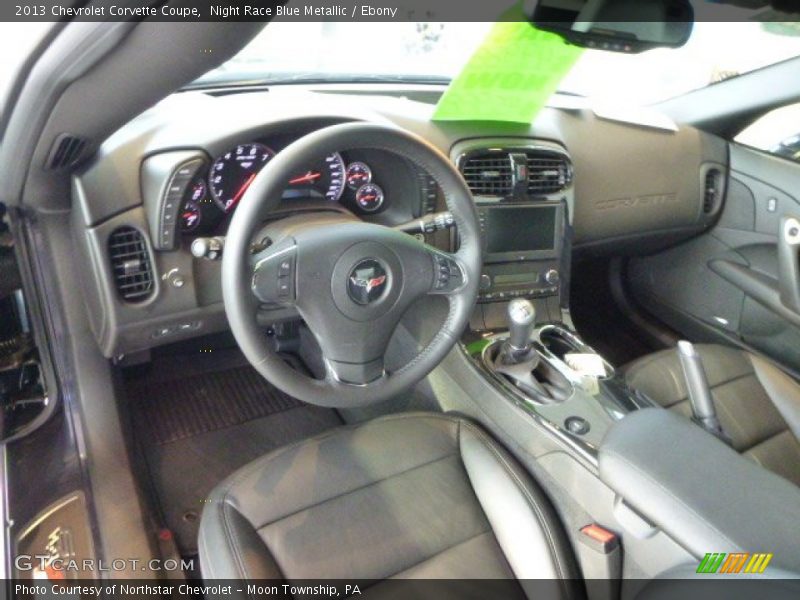 Night Race Blue Metallic / Ebony 2013 Chevrolet Corvette Coupe