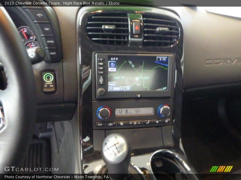 Night Race Blue Metallic / Ebony 2013 Chevrolet Corvette Coupe