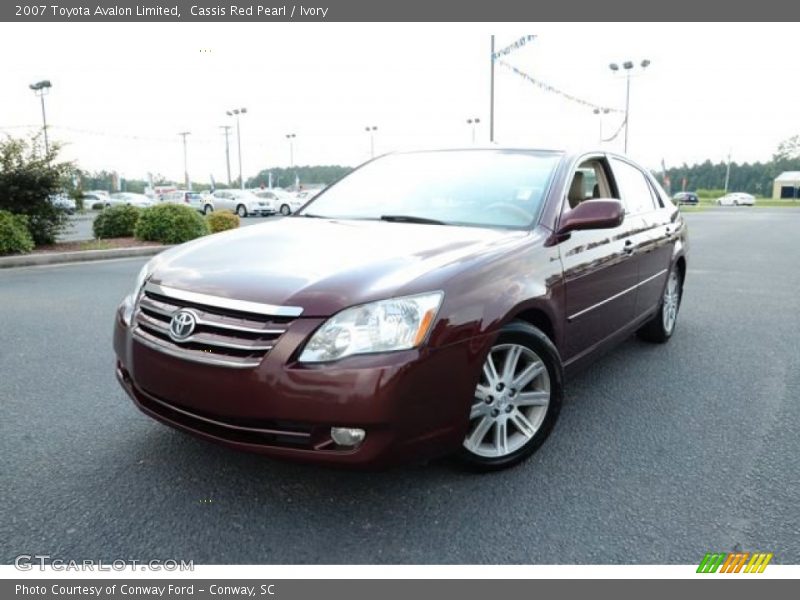 Cassis Red Pearl / Ivory 2007 Toyota Avalon Limited
