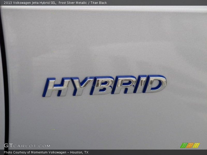 Frost Silver Metallic / Titan Black 2013 Volkswagen Jetta Hybrid SEL