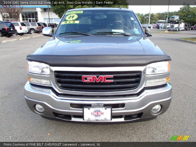 Steel Gray Metallic / Dark Pewter 2006 GMC Sierra 1500 SLE Crew Cab 4x4