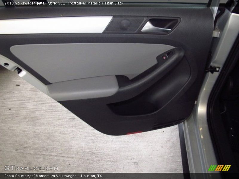 Frost Silver Metallic / Titan Black 2013 Volkswagen Jetta Hybrid SEL