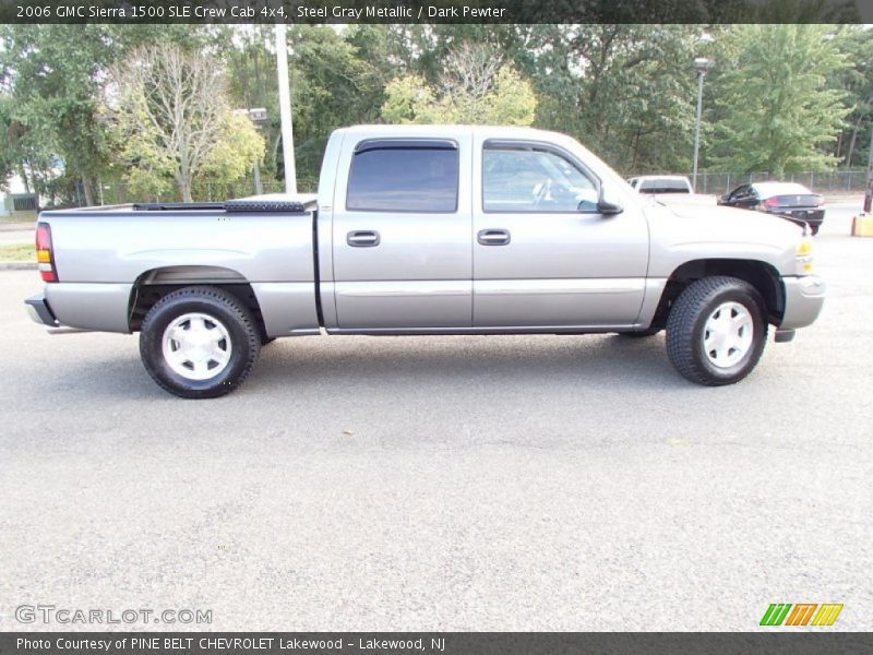 Steel Gray Metallic / Dark Pewter 2006 GMC Sierra 1500 SLE Crew Cab 4x4