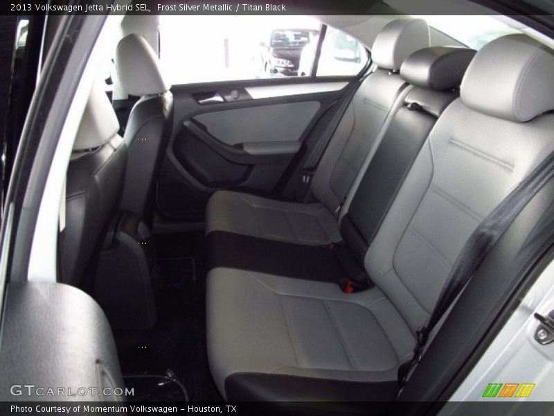 Frost Silver Metallic / Titan Black 2013 Volkswagen Jetta Hybrid SEL