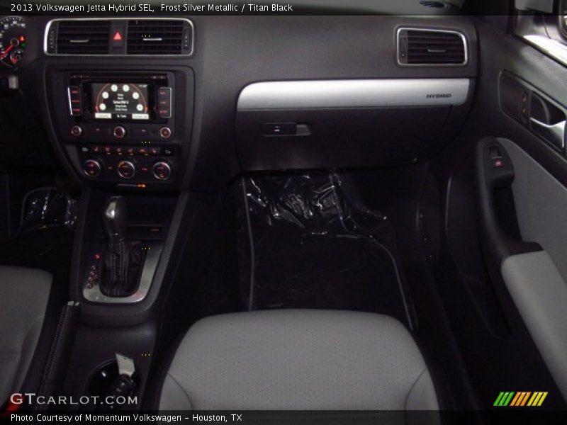 Frost Silver Metallic / Titan Black 2013 Volkswagen Jetta Hybrid SEL