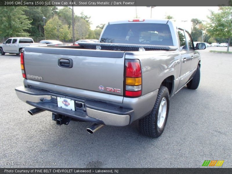 Steel Gray Metallic / Dark Pewter 2006 GMC Sierra 1500 SLE Crew Cab 4x4