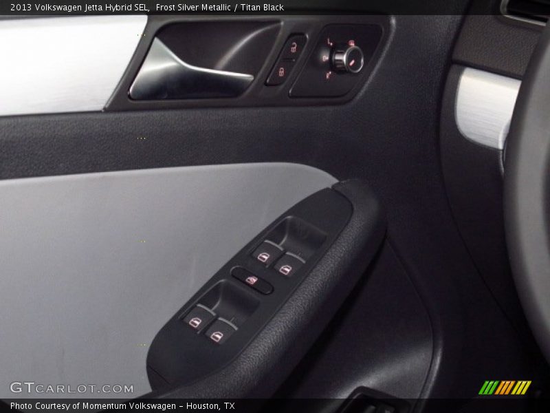 Frost Silver Metallic / Titan Black 2013 Volkswagen Jetta Hybrid SEL