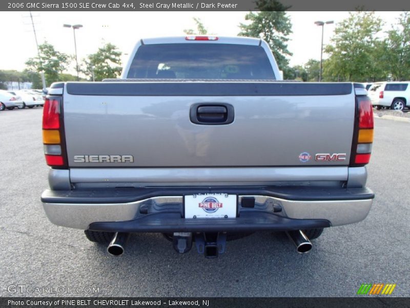 Steel Gray Metallic / Dark Pewter 2006 GMC Sierra 1500 SLE Crew Cab 4x4