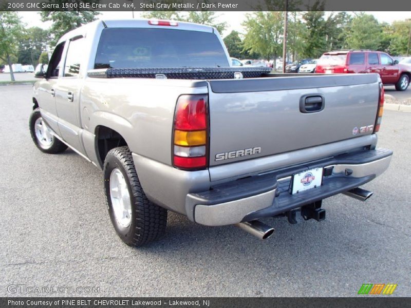Steel Gray Metallic / Dark Pewter 2006 GMC Sierra 1500 SLE Crew Cab 4x4