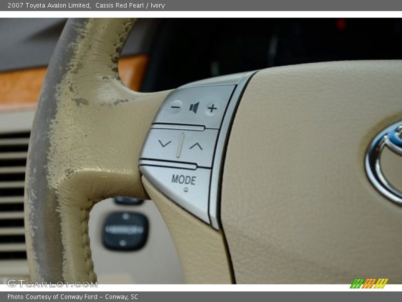 Cassis Red Pearl / Ivory 2007 Toyota Avalon Limited