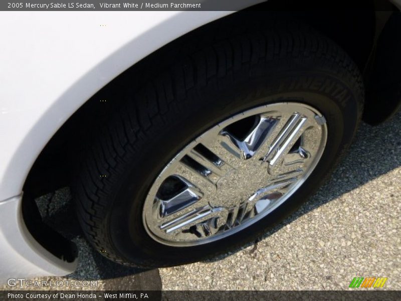 Vibrant White / Medium Parchment 2005 Mercury Sable LS Sedan