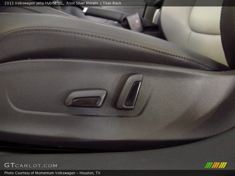 Frost Silver Metallic / Titan Black 2013 Volkswagen Jetta Hybrid SEL