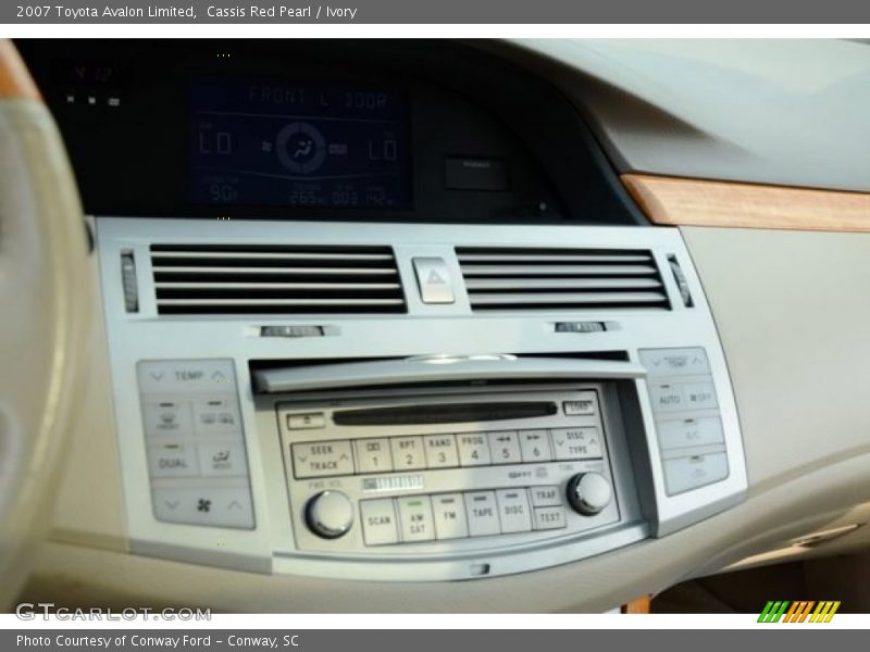Cassis Red Pearl / Ivory 2007 Toyota Avalon Limited