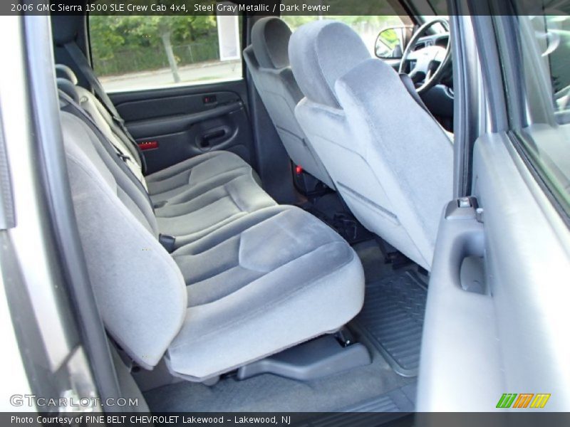 Steel Gray Metallic / Dark Pewter 2006 GMC Sierra 1500 SLE Crew Cab 4x4