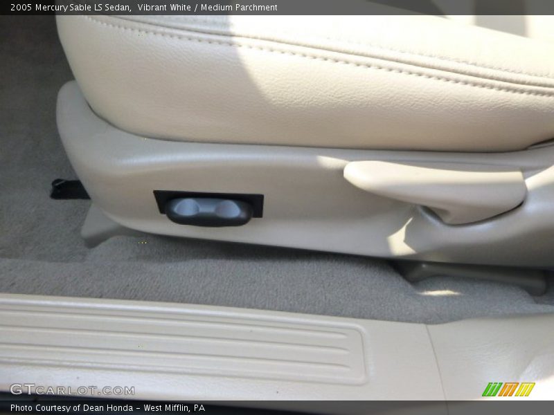 Vibrant White / Medium Parchment 2005 Mercury Sable LS Sedan