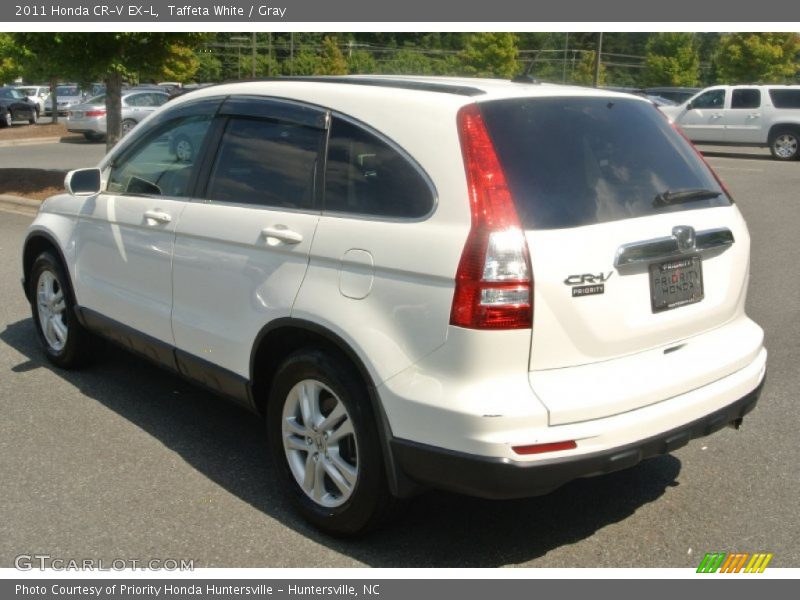 Taffeta White / Gray 2011 Honda CR-V EX-L