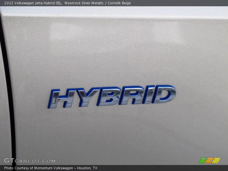 Moonrock Silver Metallic / Cornsilk Beige 2013 Volkswagen Jetta Hybrid SEL