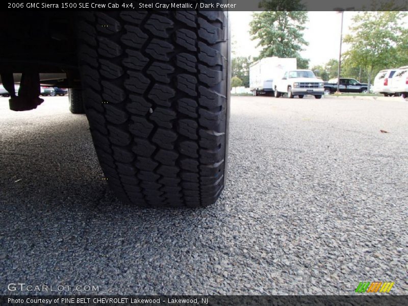 Steel Gray Metallic / Dark Pewter 2006 GMC Sierra 1500 SLE Crew Cab 4x4
