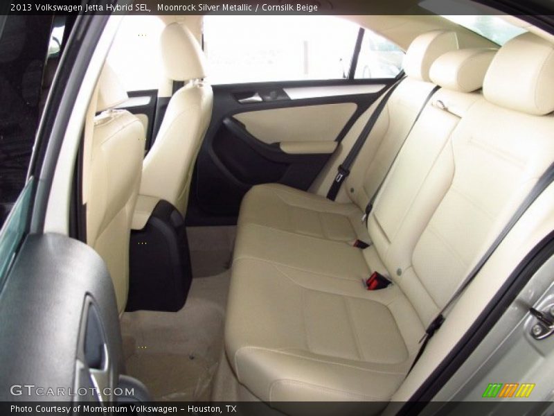 Moonrock Silver Metallic / Cornsilk Beige 2013 Volkswagen Jetta Hybrid SEL