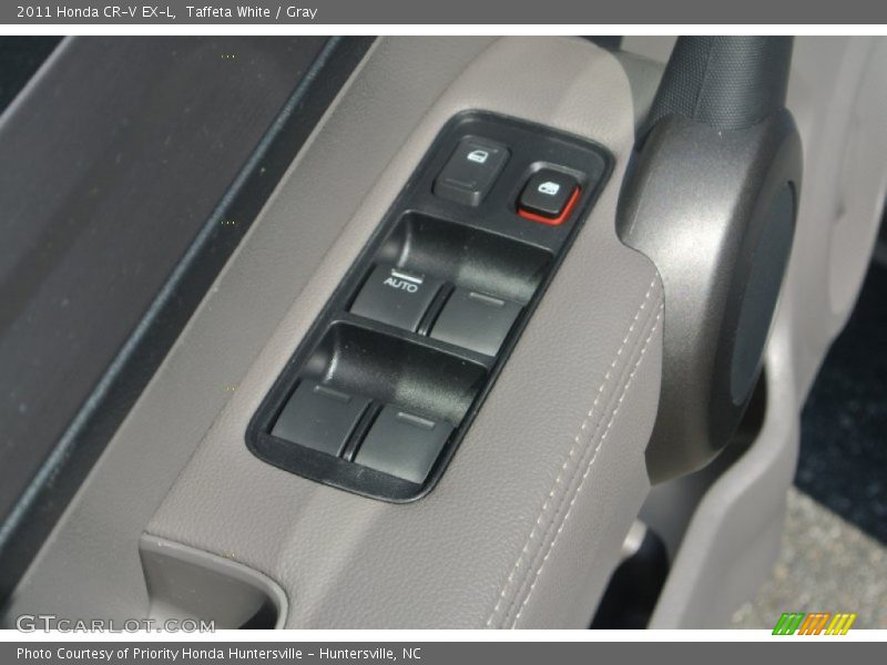 Taffeta White / Gray 2011 Honda CR-V EX-L