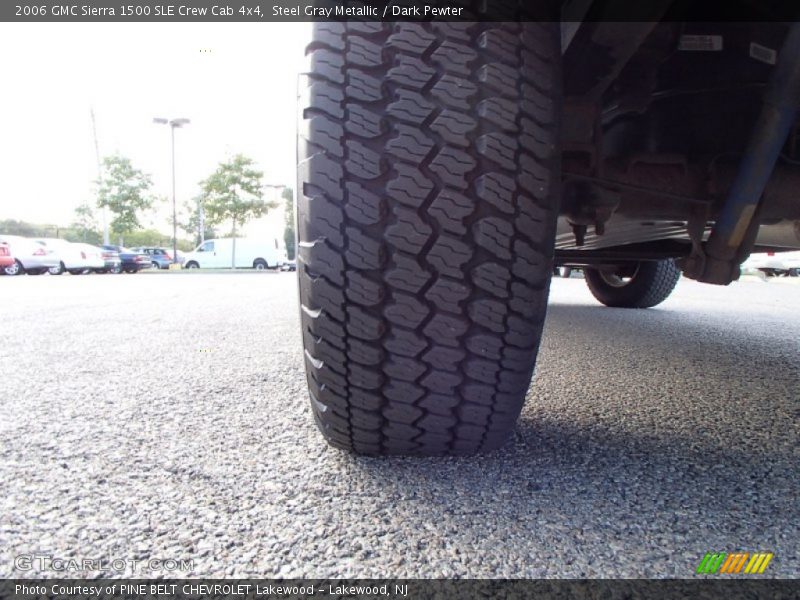 Steel Gray Metallic / Dark Pewter 2006 GMC Sierra 1500 SLE Crew Cab 4x4