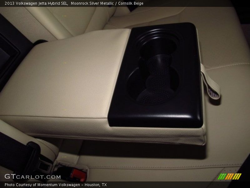Moonrock Silver Metallic / Cornsilk Beige 2013 Volkswagen Jetta Hybrid SEL