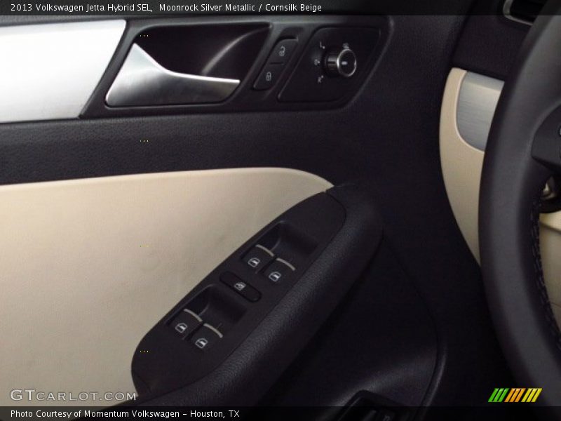 Moonrock Silver Metallic / Cornsilk Beige 2013 Volkswagen Jetta Hybrid SEL