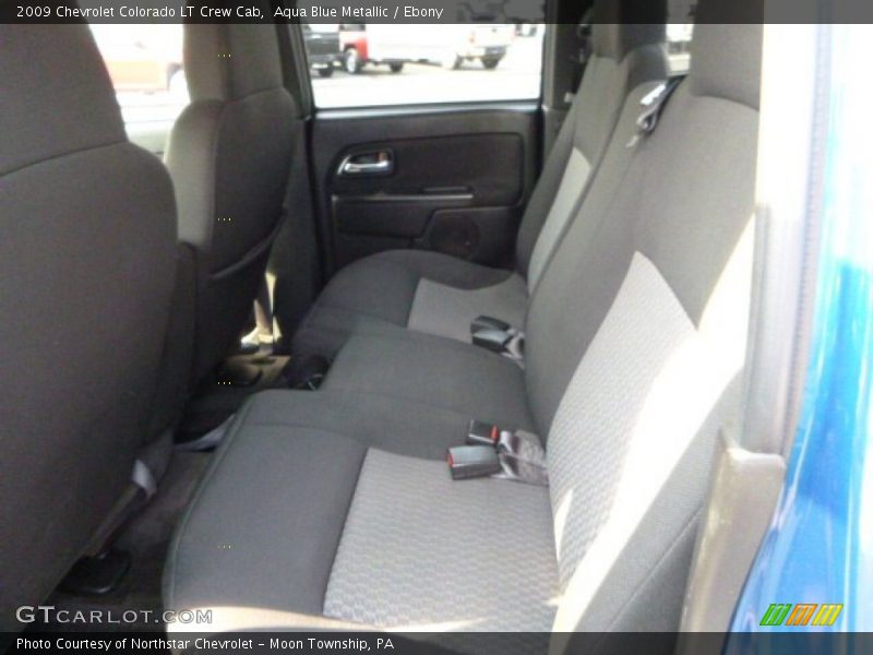 Aqua Blue Metallic / Ebony 2009 Chevrolet Colorado LT Crew Cab