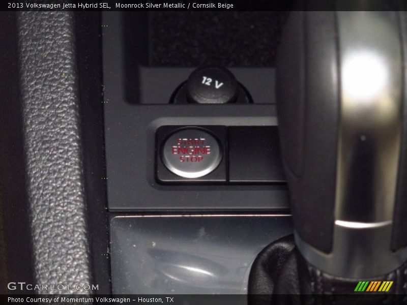 Moonrock Silver Metallic / Cornsilk Beige 2013 Volkswagen Jetta Hybrid SEL