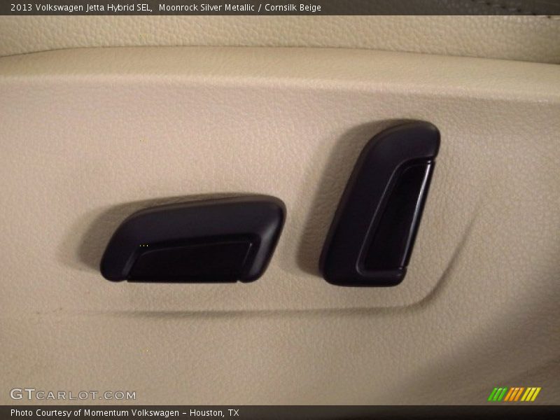 Moonrock Silver Metallic / Cornsilk Beige 2013 Volkswagen Jetta Hybrid SEL