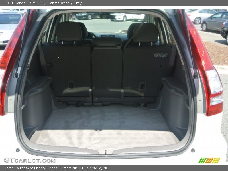 Taffeta White / Gray 2011 Honda CR-V EX-L