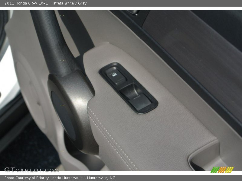 Taffeta White / Gray 2011 Honda CR-V EX-L