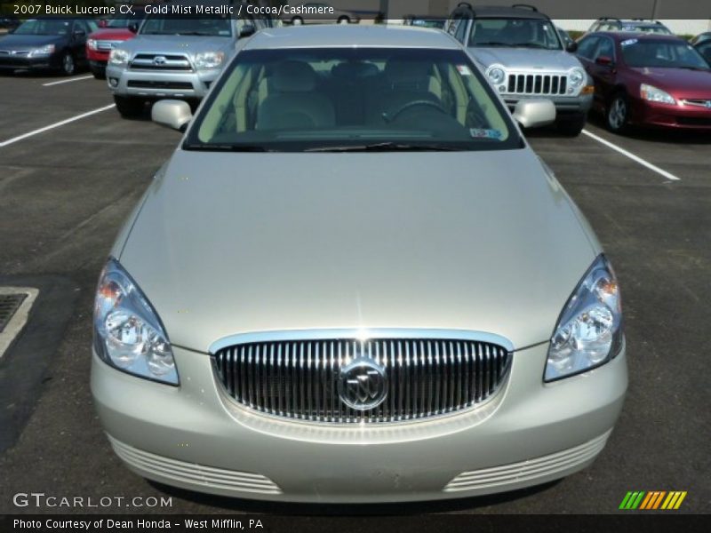 Gold Mist Metallic / Cocoa/Cashmere 2007 Buick Lucerne CX