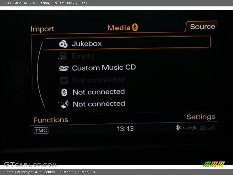 Brilliant Black / Black 2013 Audi A6 2.0T Sedan