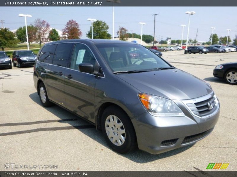 Polished Metal Metallic / Gray 2010 Honda Odyssey LX