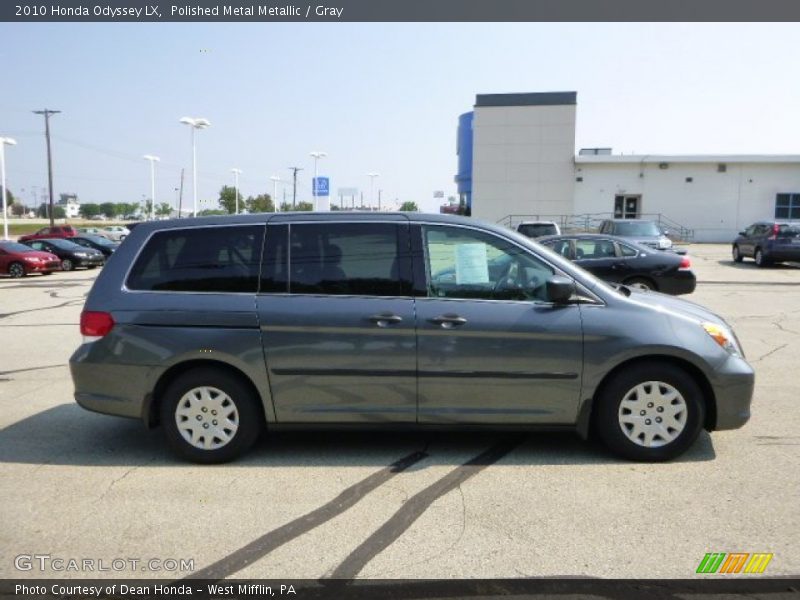 Polished Metal Metallic / Gray 2010 Honda Odyssey LX