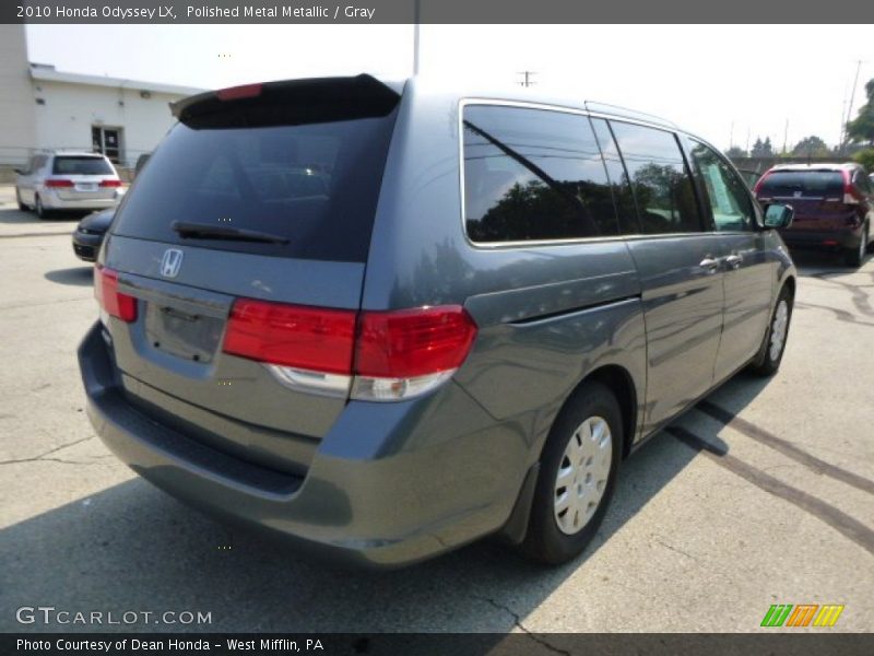 Polished Metal Metallic / Gray 2010 Honda Odyssey LX